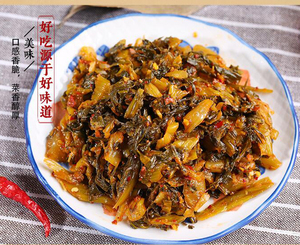 贵州特产 万蕊酸菜无盐酸菜（青菜酸）250g配辣椒面40g*1
